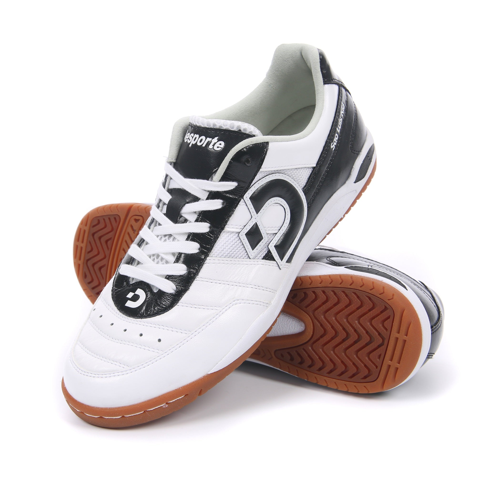 Desporte white and black Sao Luis KI3 futsal shoes