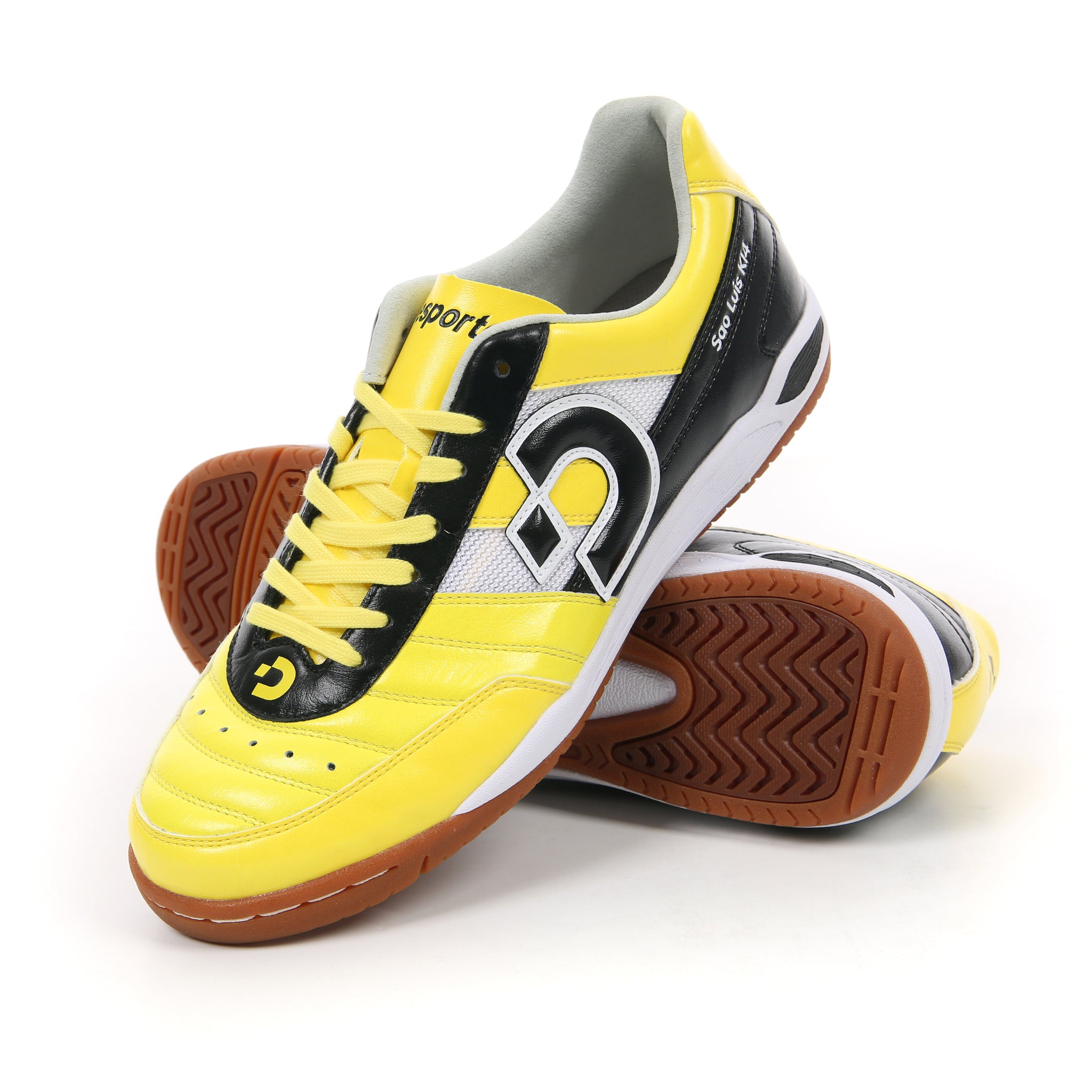 Desporte Sao Luis KI4 black yellow futsal shoes