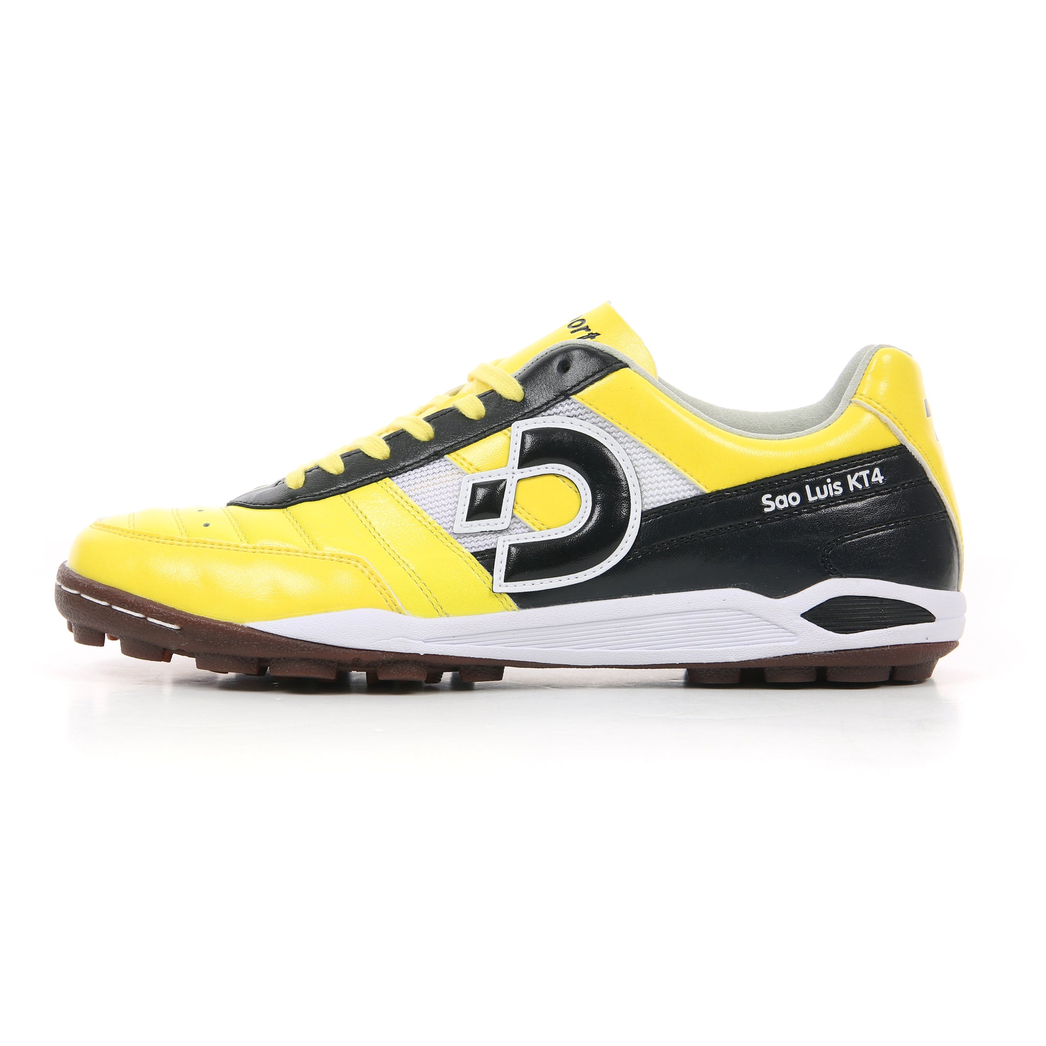 Desporte Sao Luis KT4 black yellow turf soccer shoe