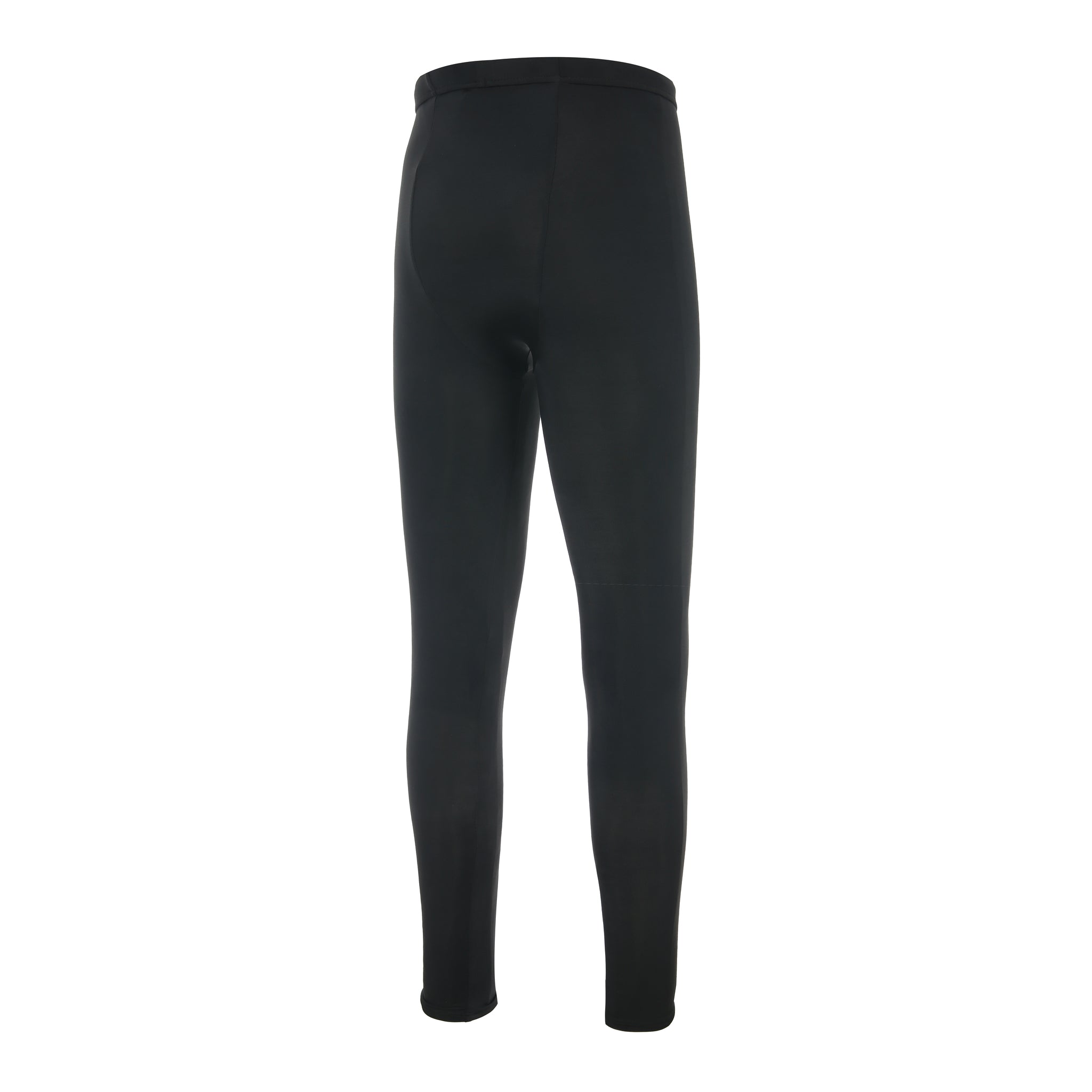 Desporte black sweat wicking baselayer pants back view