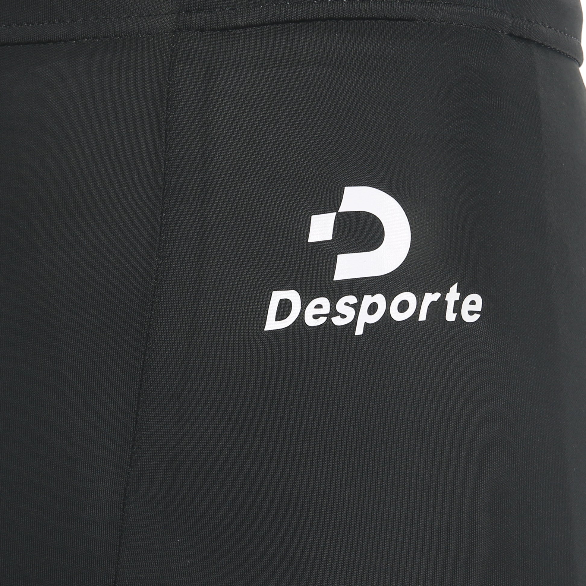 Desporte black sweat wicking baselayer pants print logo