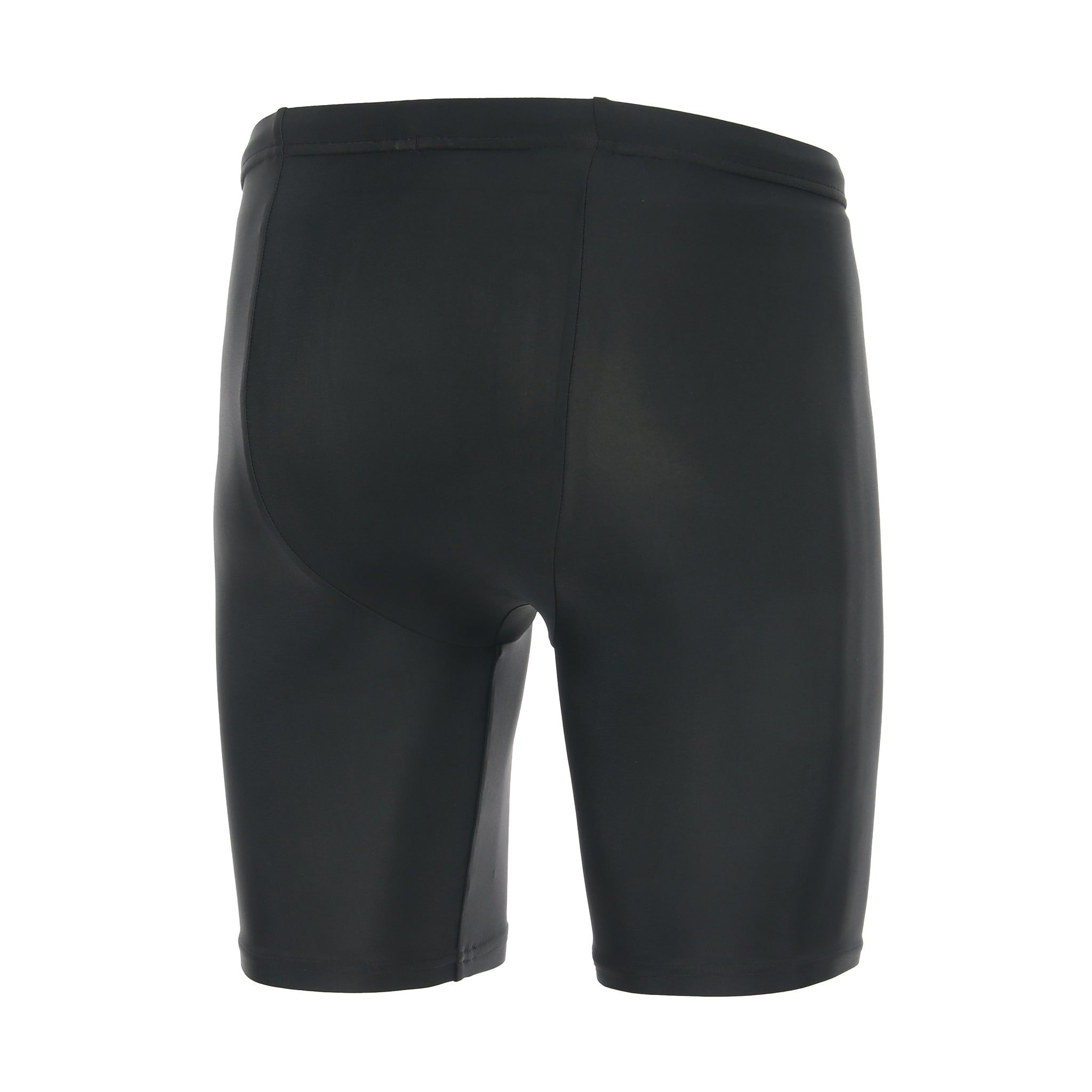 Desporte black sweat wicking baselayer shorts back view