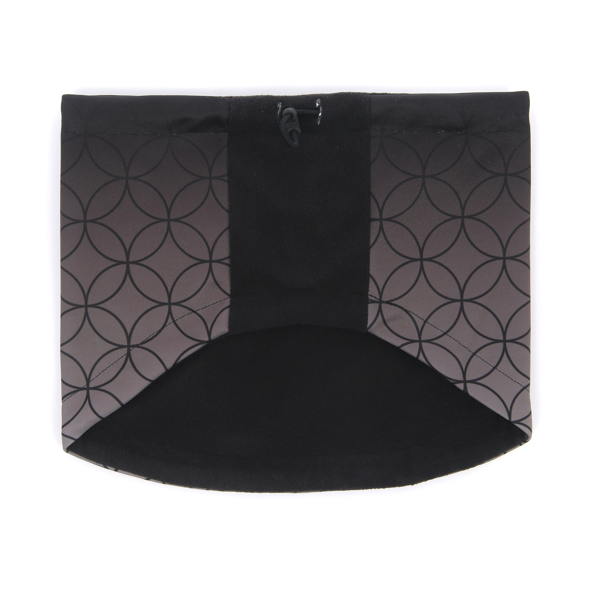 Desporte black fleece neckwarmer DSP-NW11 back view