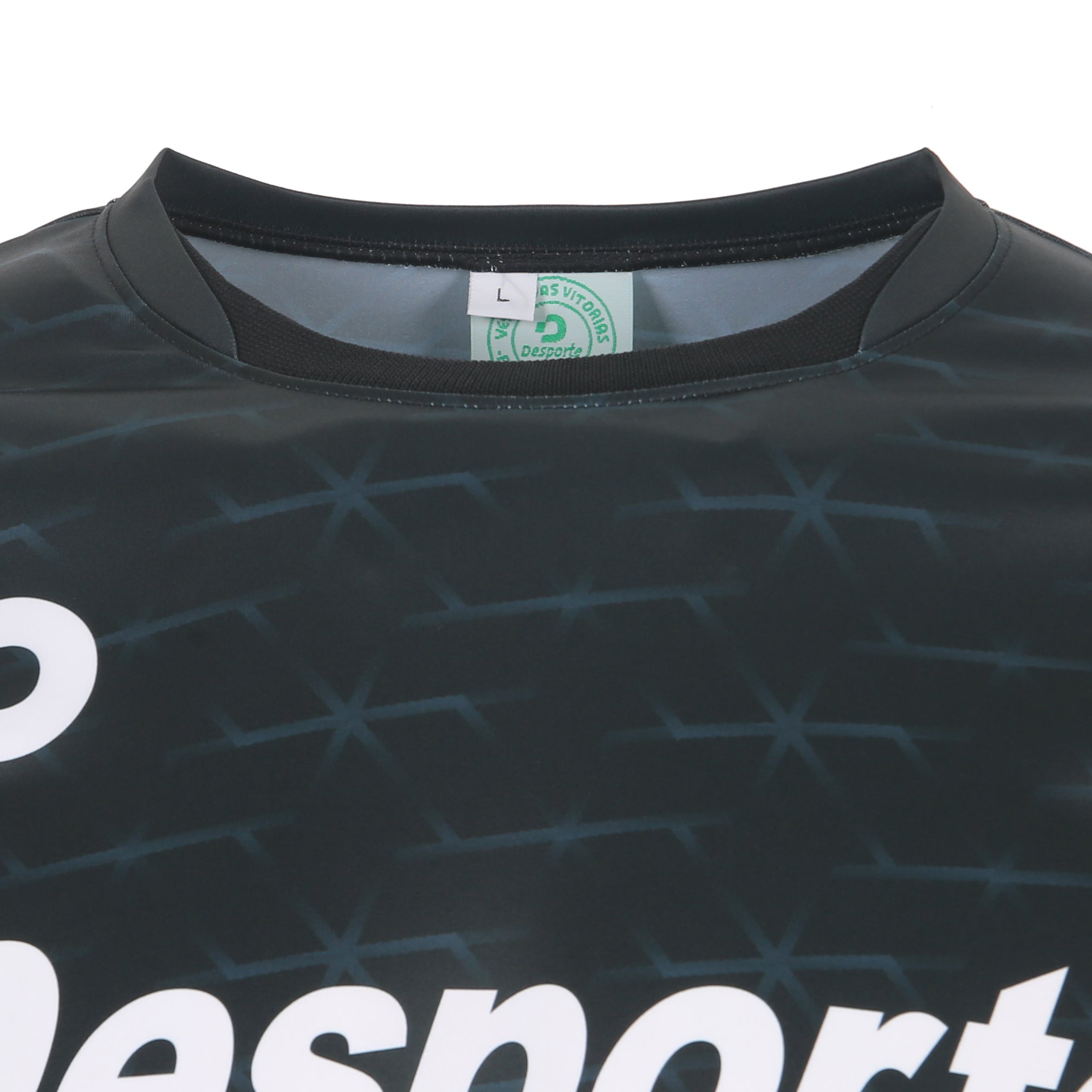 Desporte black long sleeve futsal practice shirt DSP-BPS-39L elastic collar