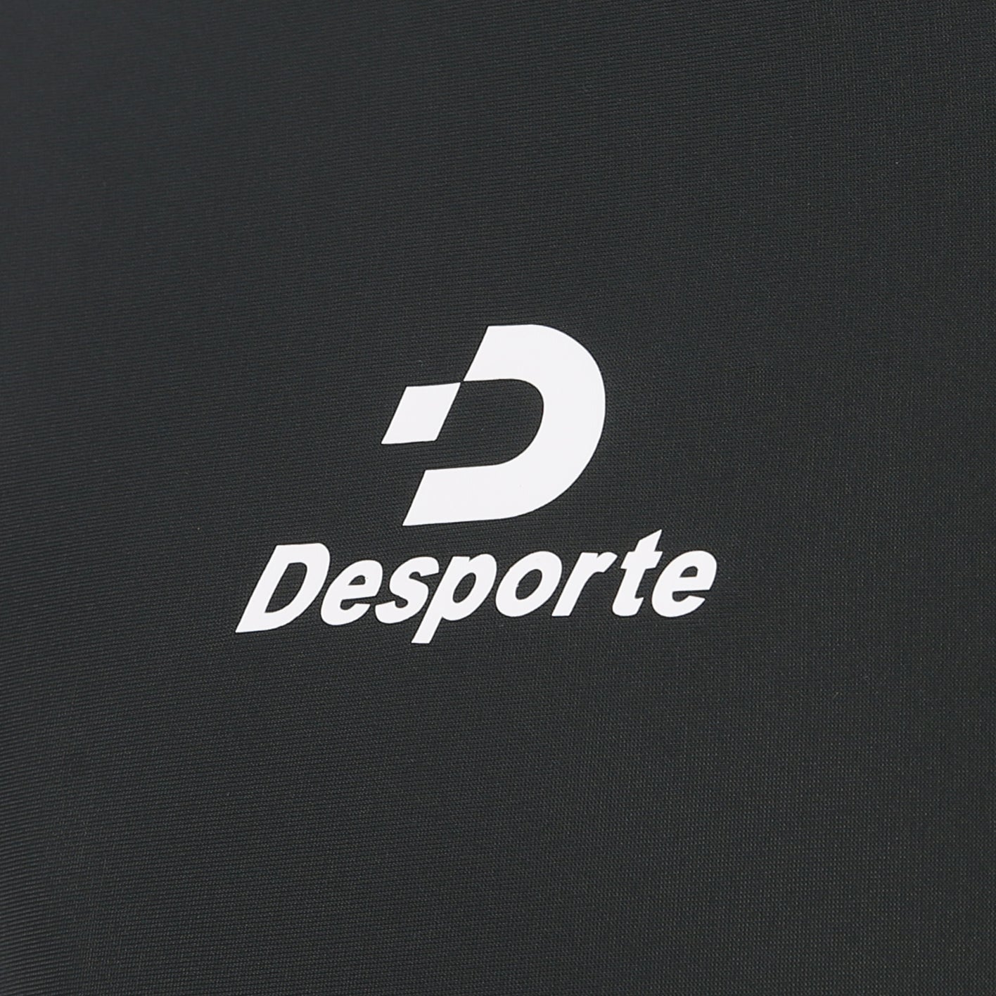 Desporte black sweat wicking sleeveless baselayer shirt print logo