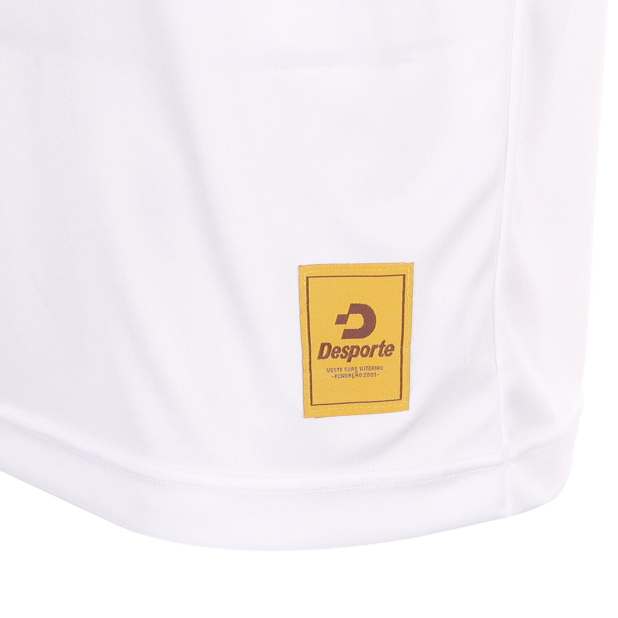 Desporte white futsal practice shirt DSP-BPS-34 logo tag