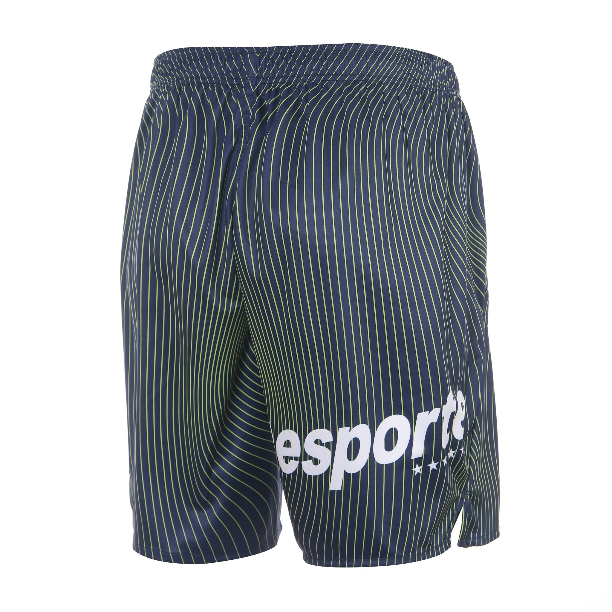Desporte navy lime futsal practice shorts DSP-BPSP-35 back view