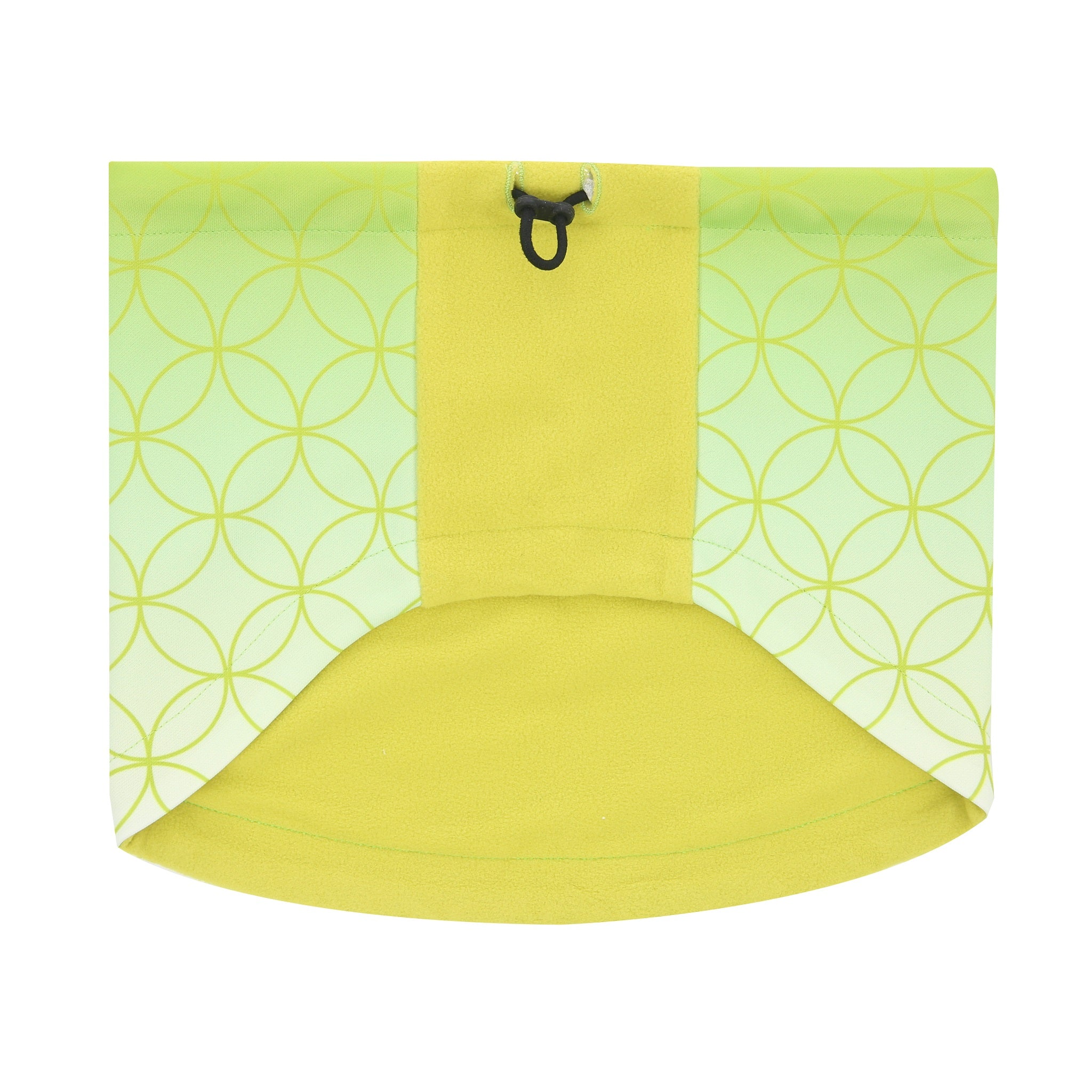Desporte lime fleece neckwarmer DSP-NW11 back view