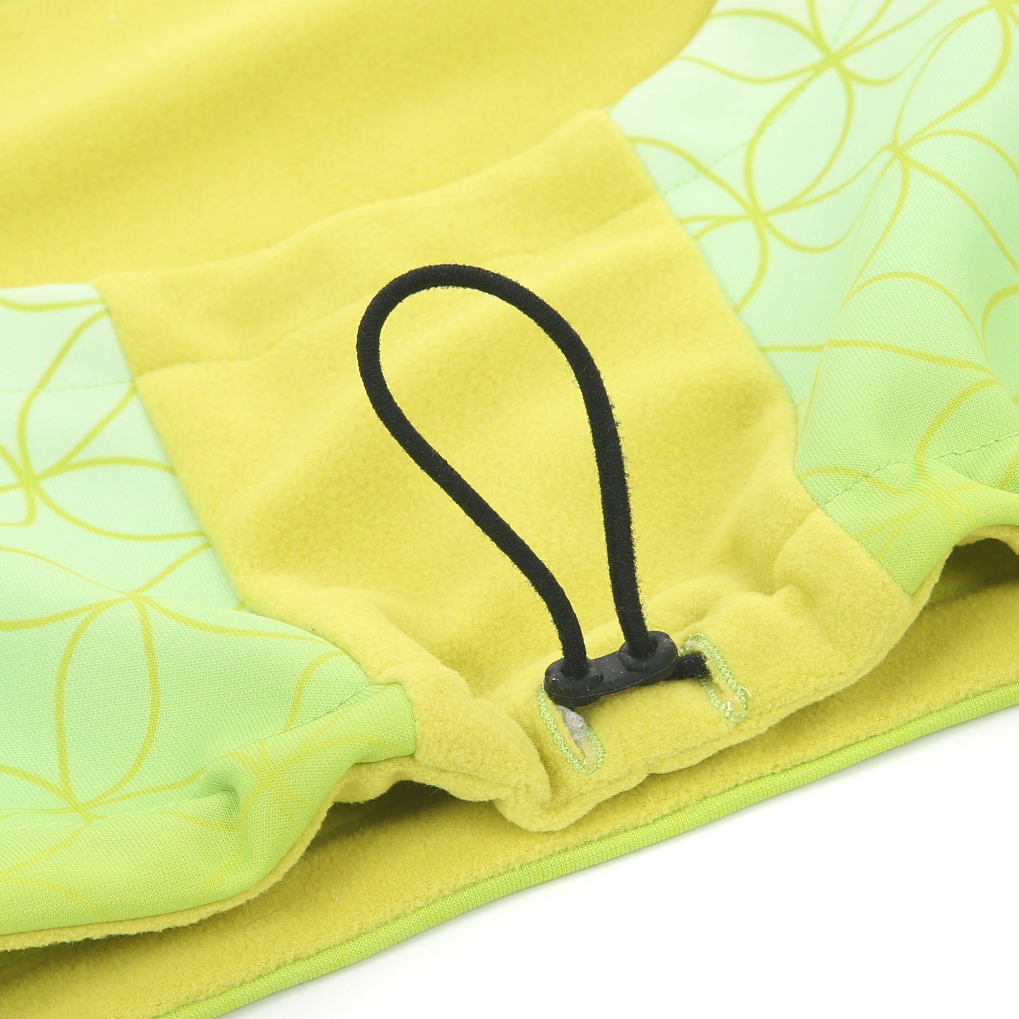 Desporte lime fleece neckwarmer DSP-NW11 drawstring