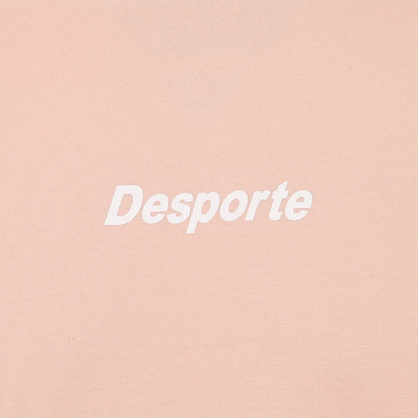 Desporte pink long sleeve cotton t-shirt DSP-T50L chest logo
