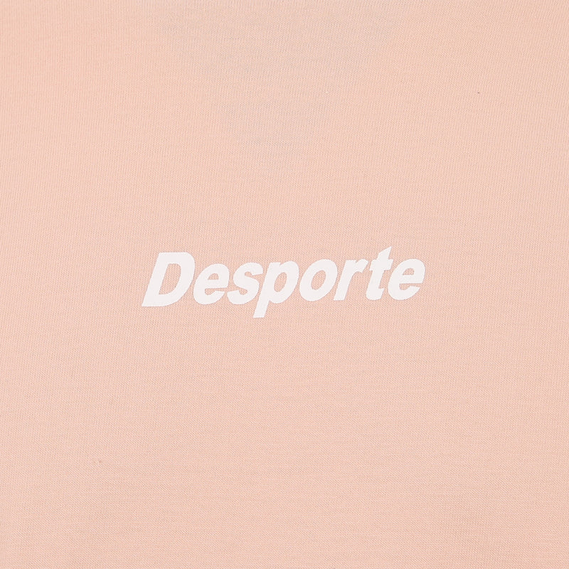 Desporte pink long sleeve cotton t-shirt DSP-T50L chest logo