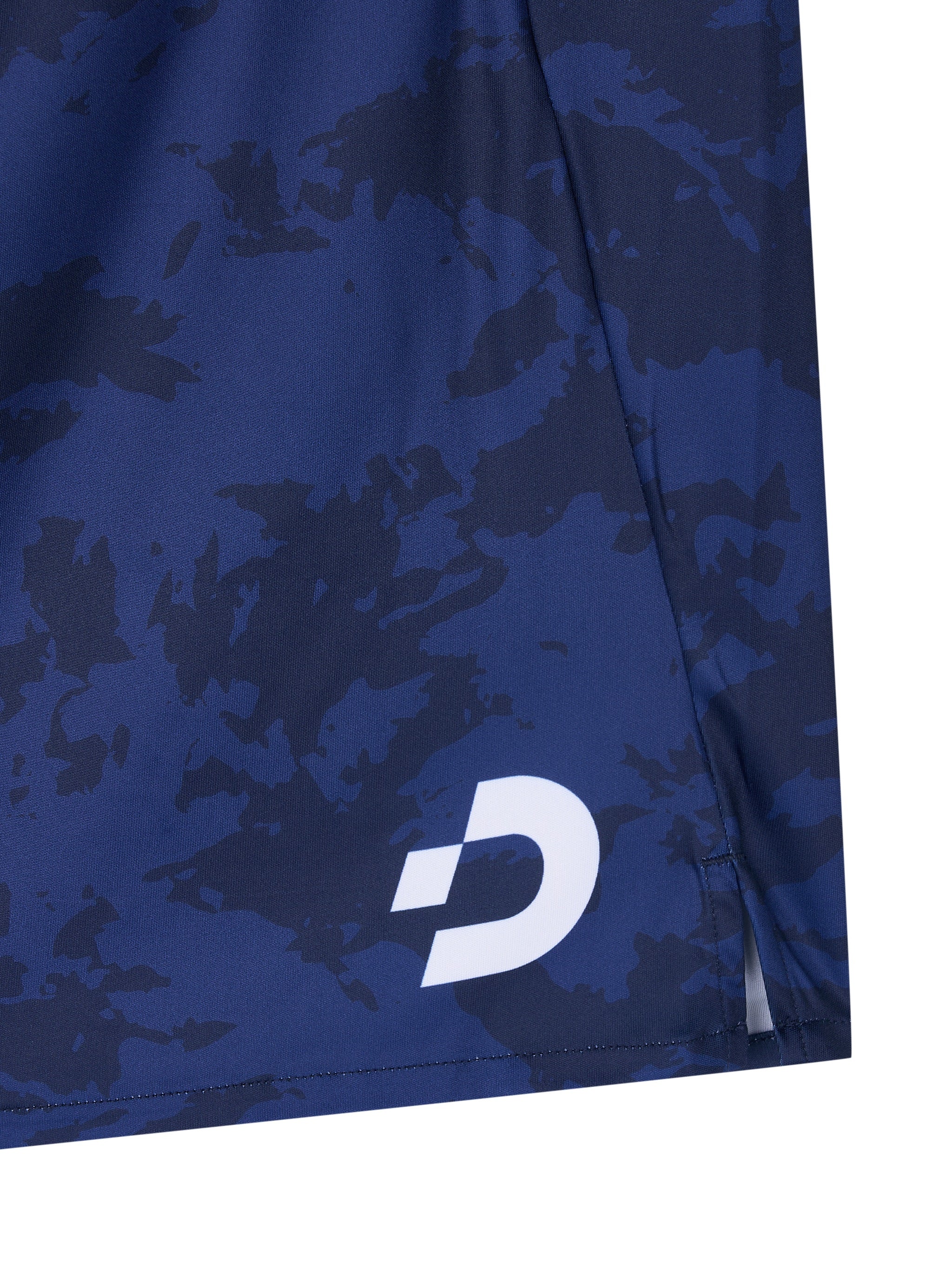 Desporte navy blue futsal practice shorts DSP-BPSP-41 front logo