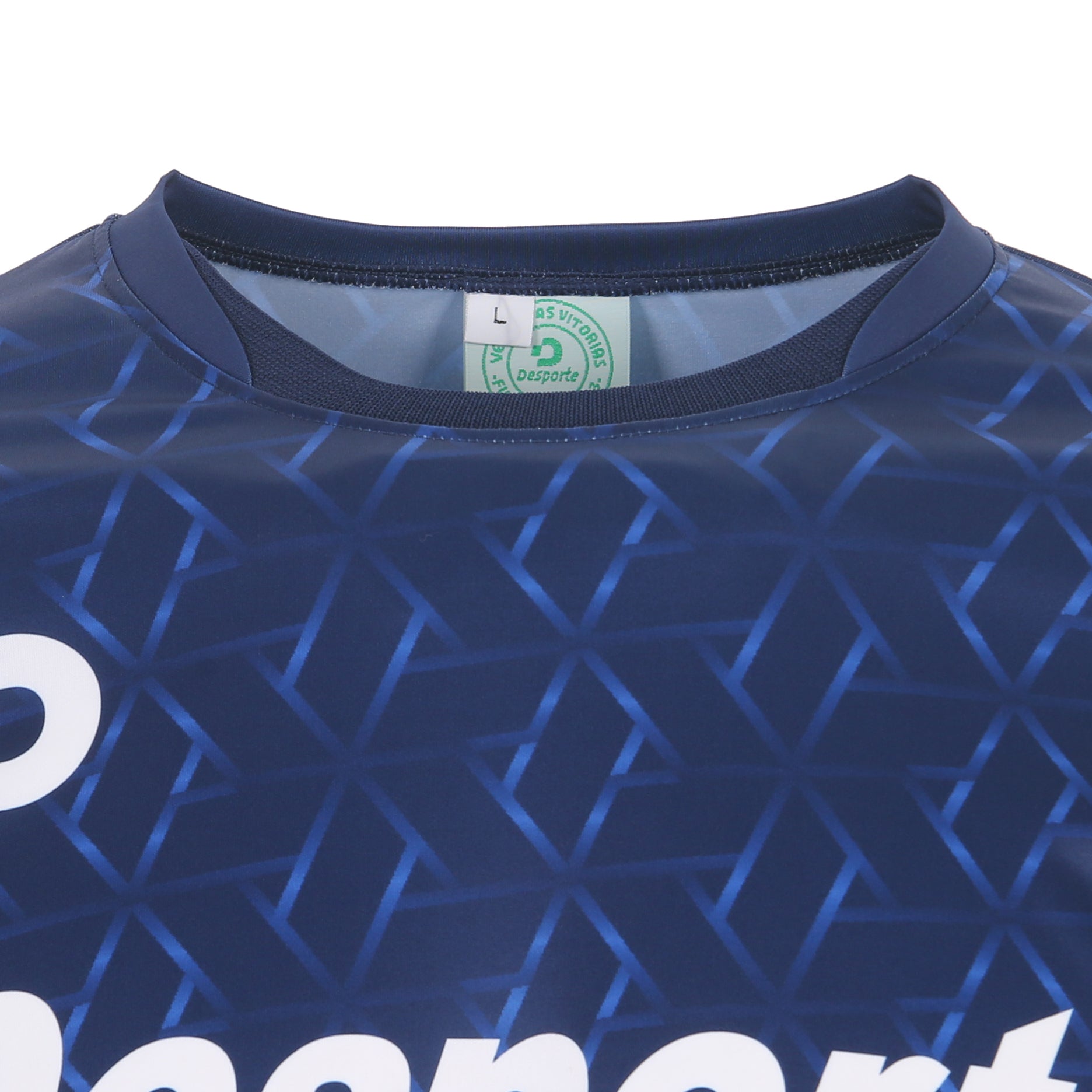 Desporte navy long sleeve futsal practice shirt DSP-BPS-39L elastic collar