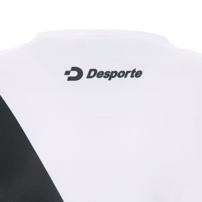 Desporte quick dry practice shirt DSP-BPS-OS-AW2-Black-White for futsal and soccer back logo
