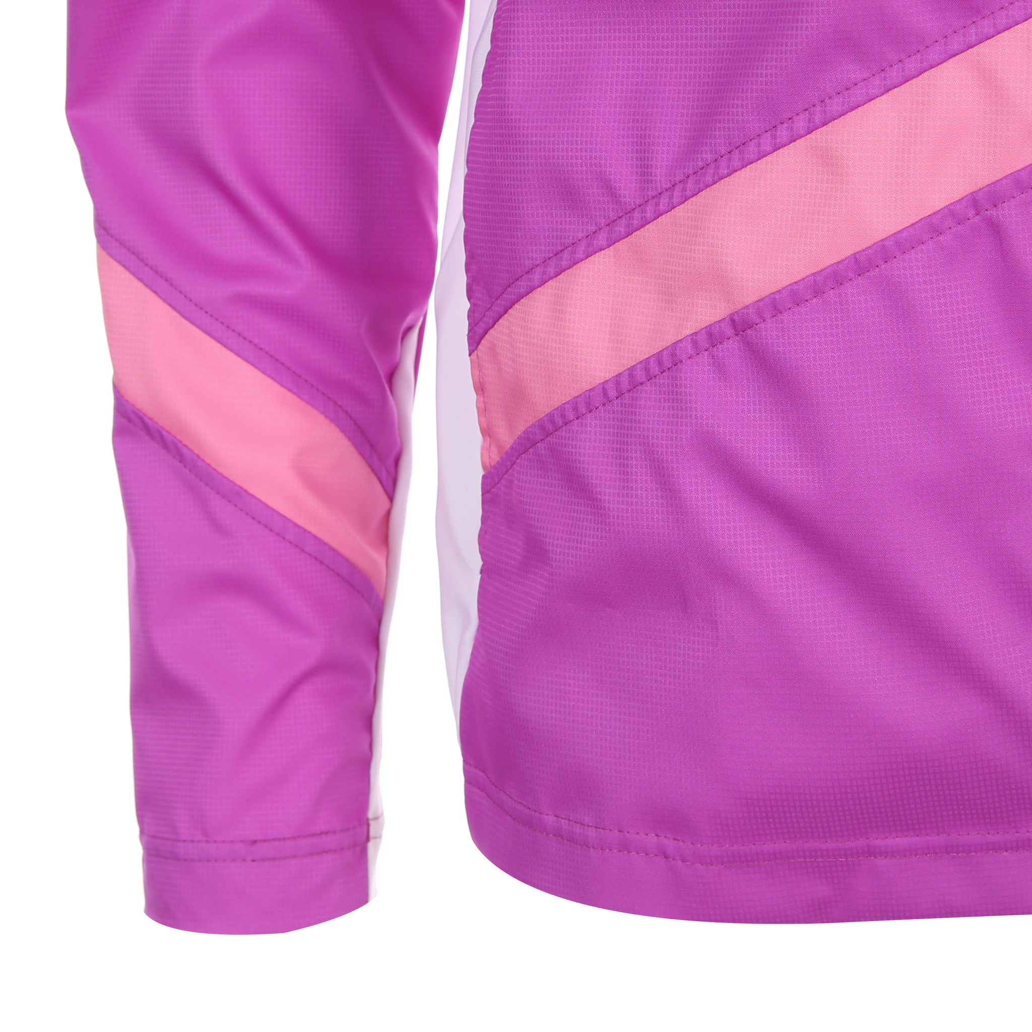 Desporte purple hooded windbreaker PJOSSL sleeve