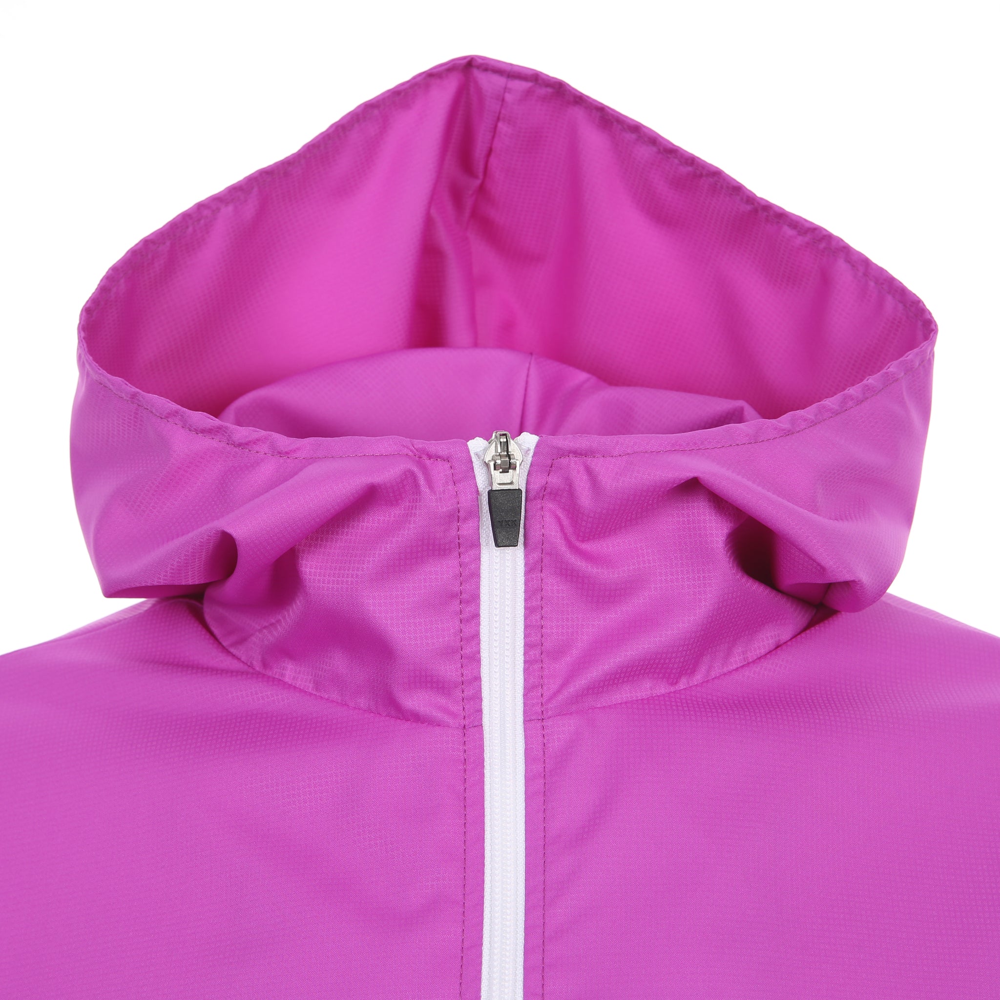 Desporte purple hooded windbreaker PJOSSL zipper