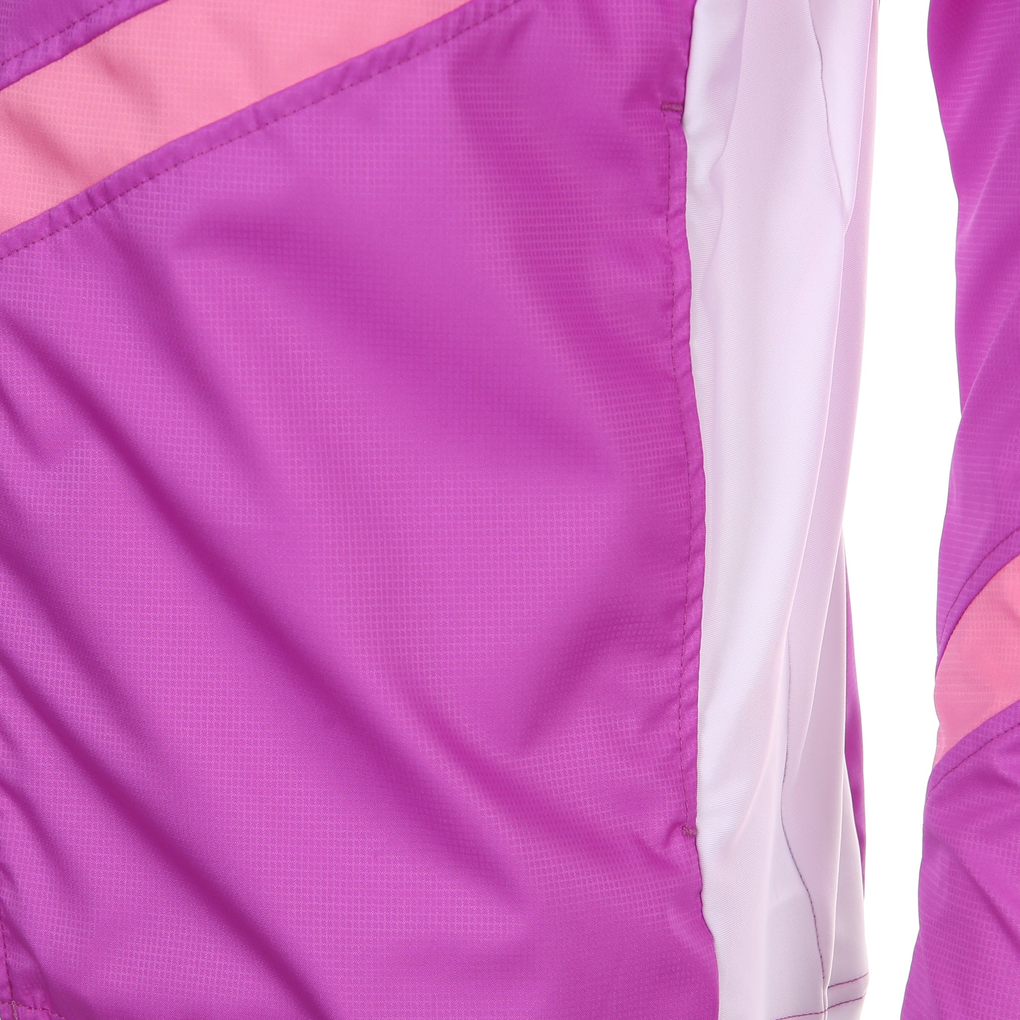 Desporte purple hooded windbreaker PJOSSL seam pockets