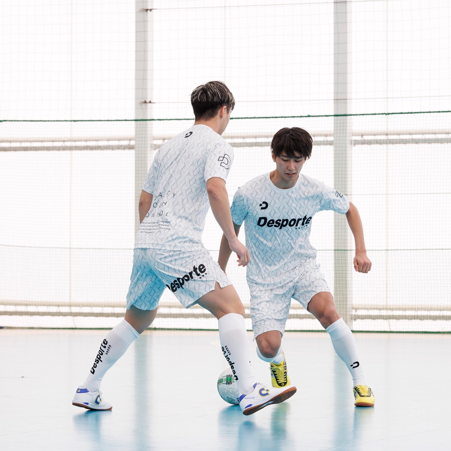 Desporte white futsal practice uniforms 2025