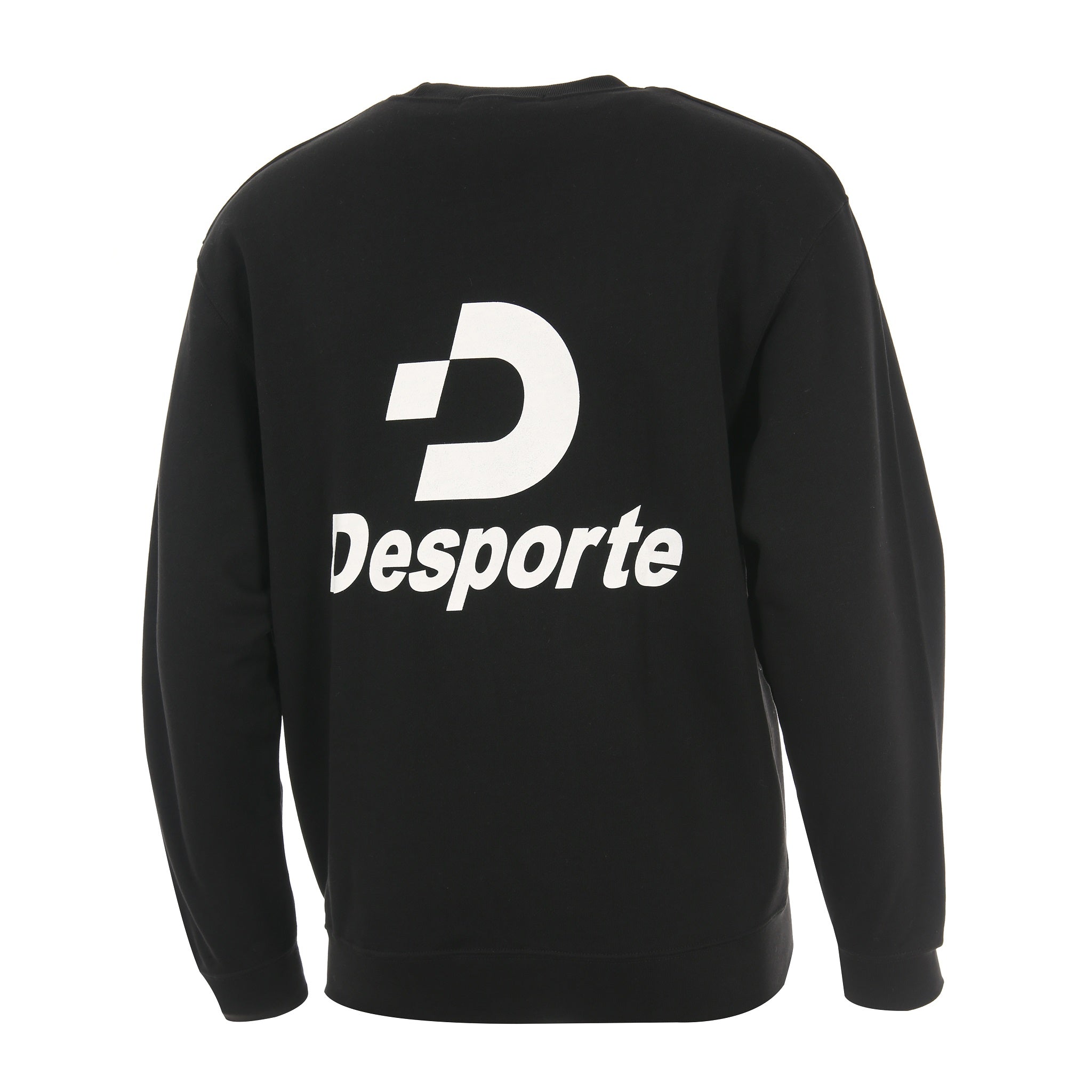 Desporte DSP-SWE-01 black cotton sweatshirt back logo