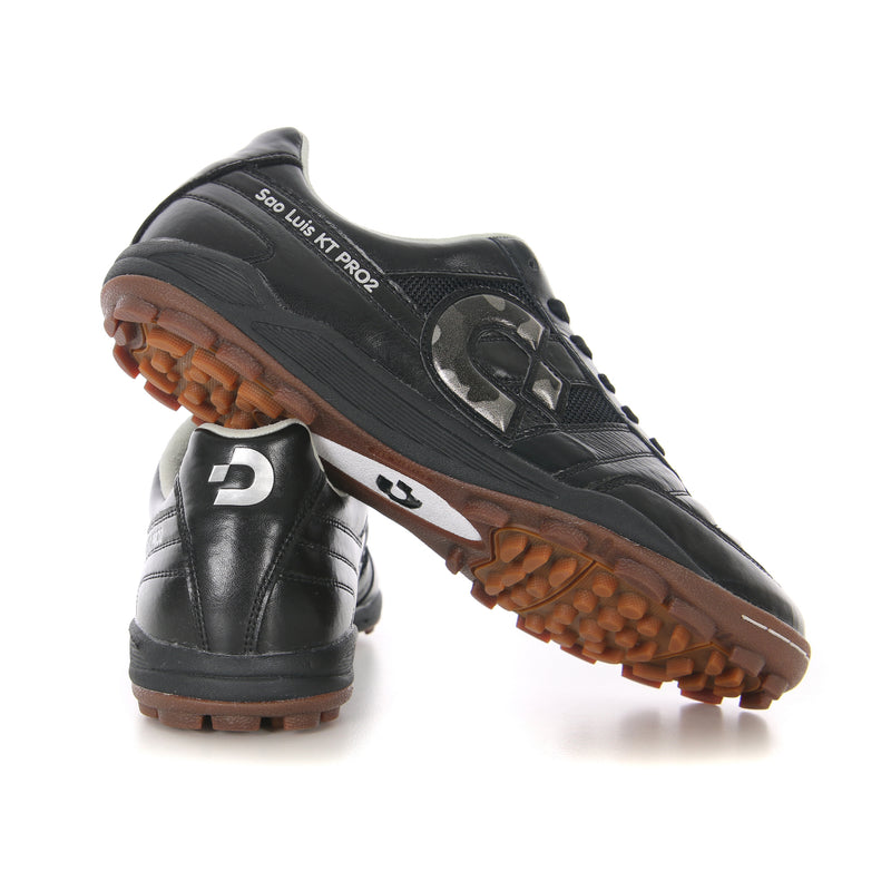 Desporte Sao Luis KT PRO2 black gray camouflage turf soccer shoes