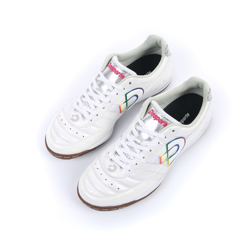 Desporte Sao Luis KT2 DS-1445 White/Rainbow turf soccer shoes