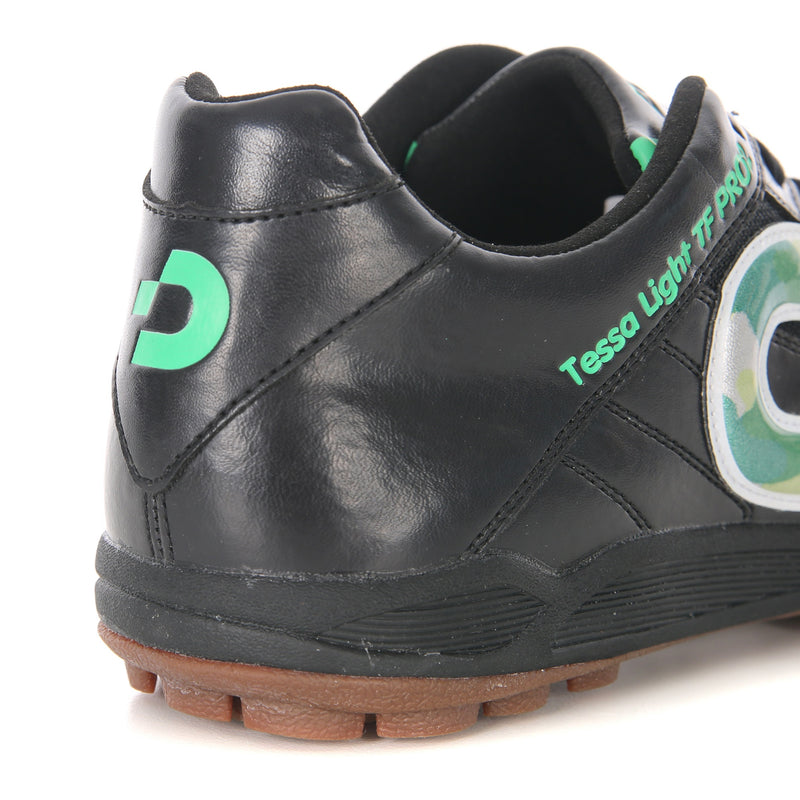 Desporte Tessa Light TF PRO2 DS-1942 black green-camo turf soccer shoe heel
