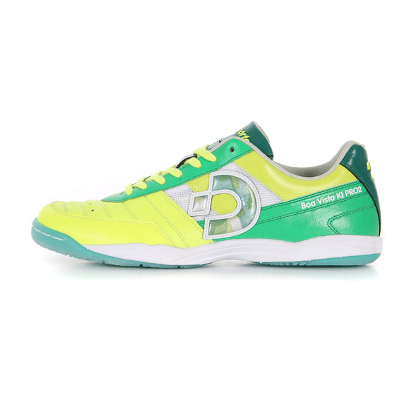 Desporte Boa Vista ID PRO2 LTD 20th Anniversary yellow and green futsal shoe