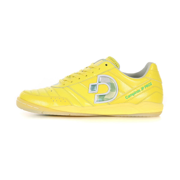 Desporte Campinas JP PRO2 LTD 20th Anniversary limited edition yellow green-camouflage futsal shoe