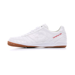 Desporte Campinas SP2 full synthetic leather all white futsal shoe