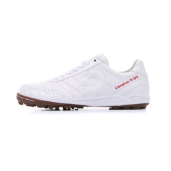 Desporte Campinas TF SP2 full synthetic leather all white turf soccer shoe