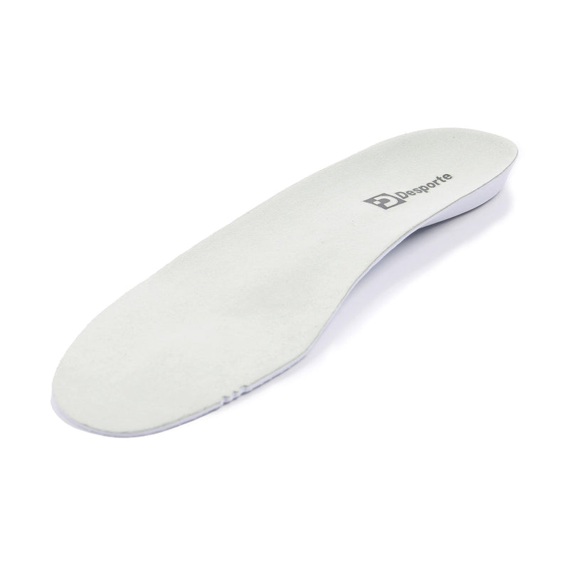 Desporte DSP-CIS06 gray synthetic suede leather sports insole with arch support