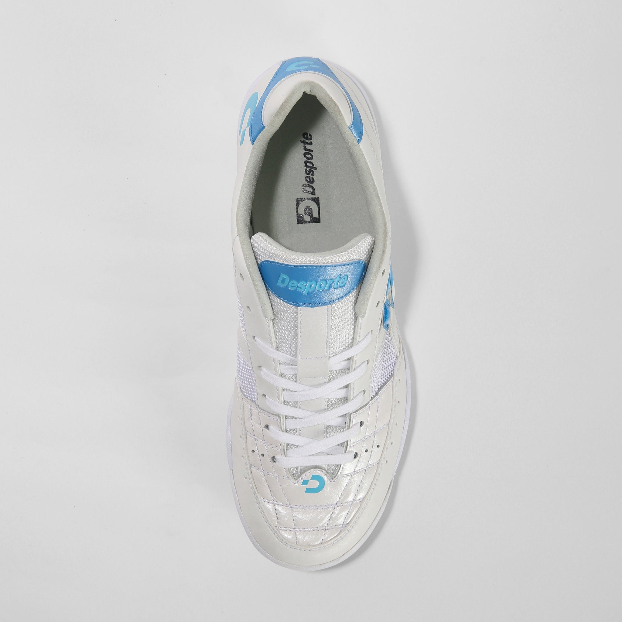 Futsal Shoes, Rio KI2, White/Turquoise | Desporte