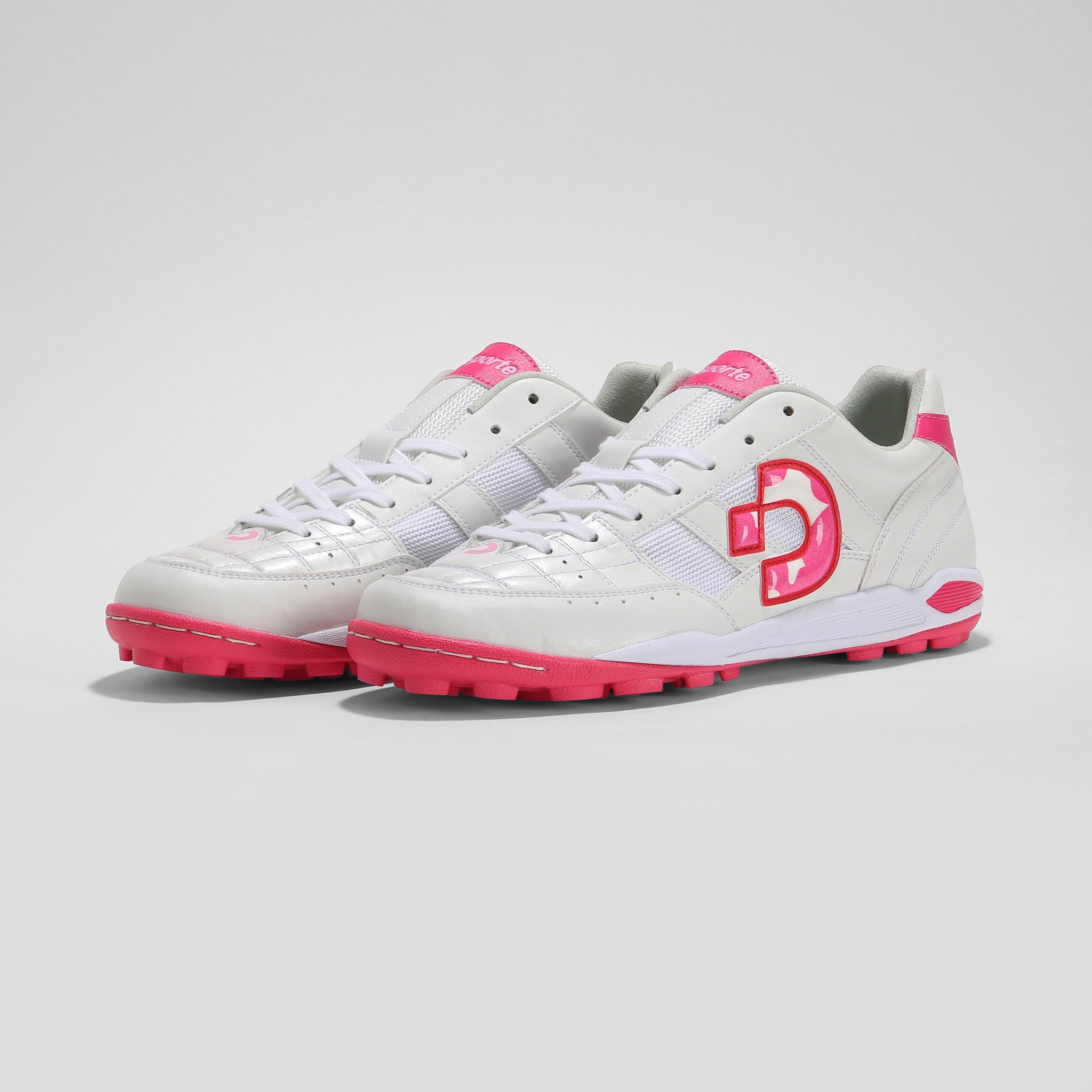Turf Soccer Shoes, Rio KT2, White/Pink | Desporte