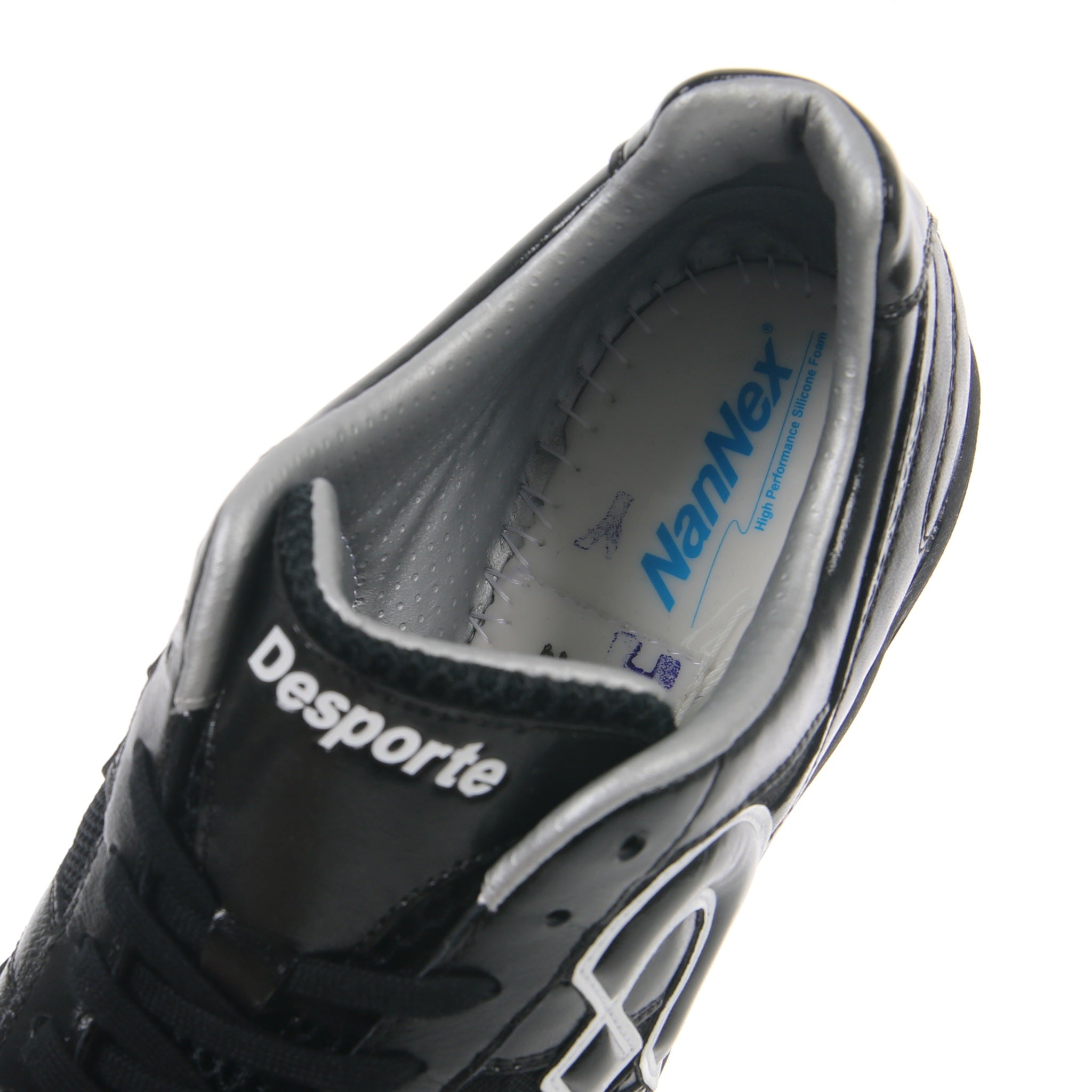 Desporte Sao Luis KI PRO3 black futsal shoe Nannex high performance silicone foam cushioning