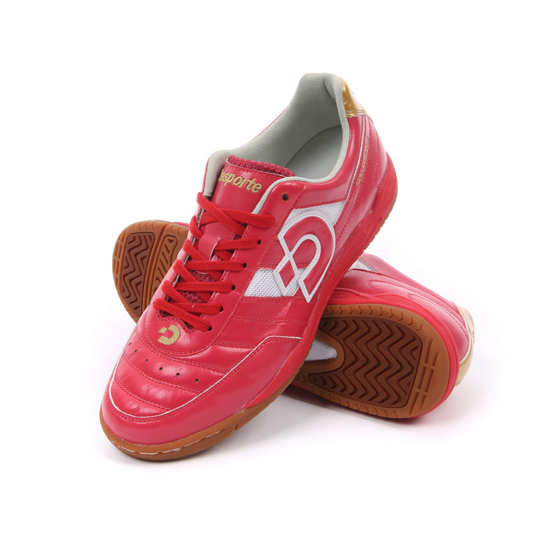 Desporte Sao Luis KI3 DS-2035 red gold futsal shoes