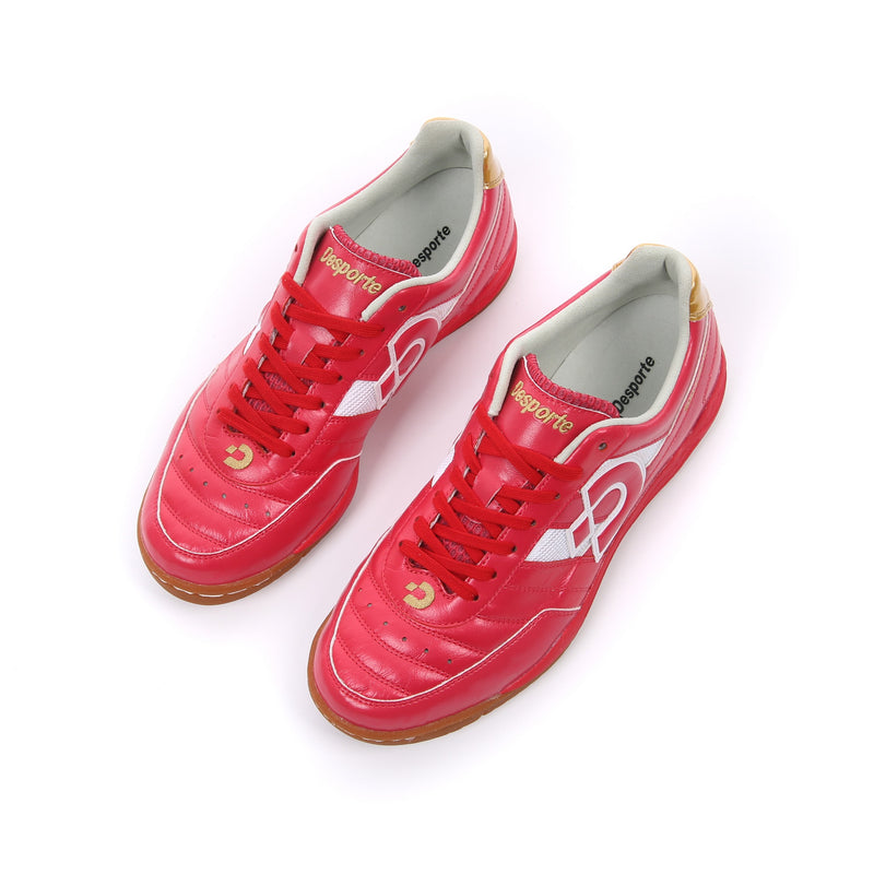 Desporte Sao Luis KI3 DS-2035 red futsal shoes with synthetic suede leather insoles