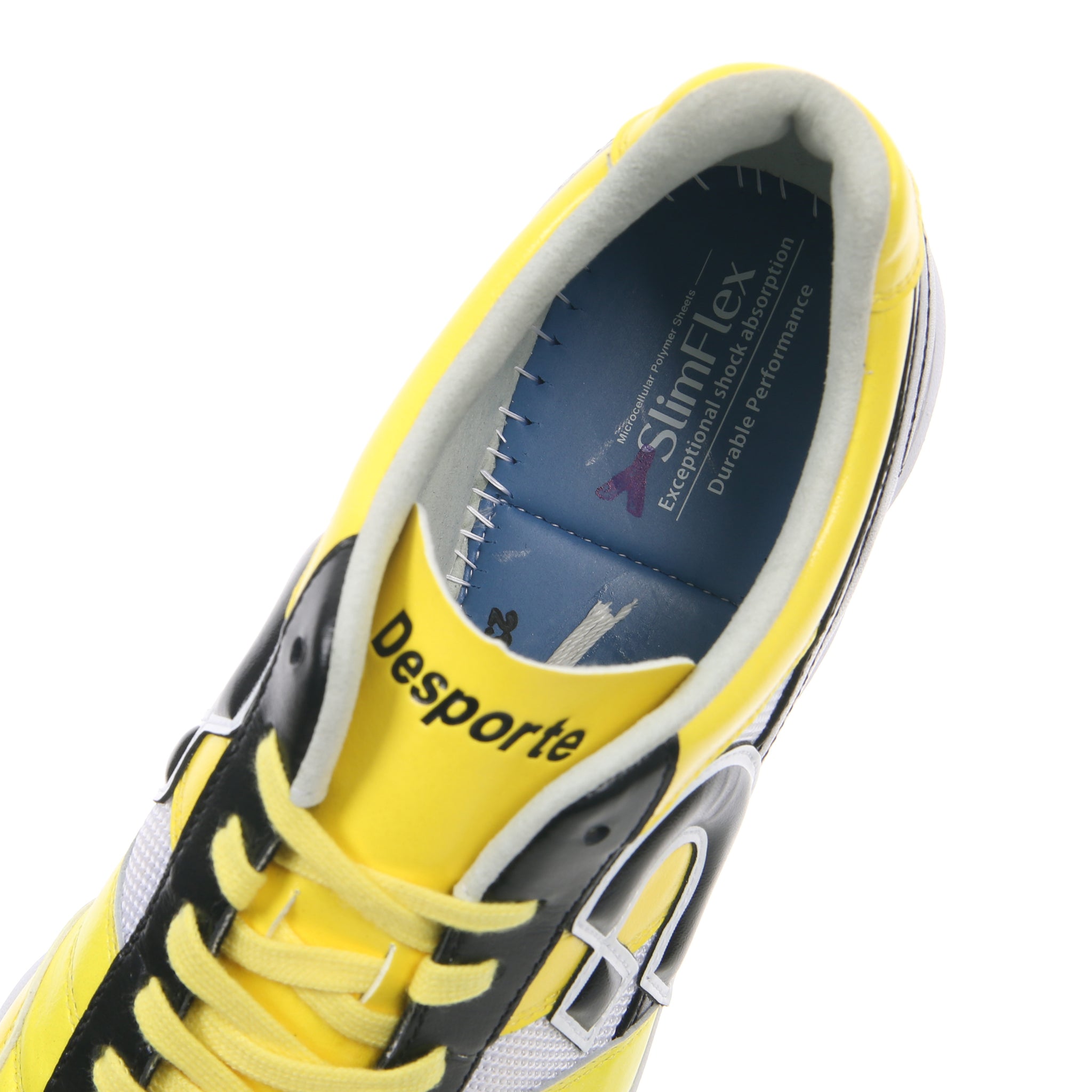 Desporte Sao Luis KI Ⅳ 27cmイエロー/ブラック Futsal Shoes, Sao Luis KI4, Yellow/Black | Desporte