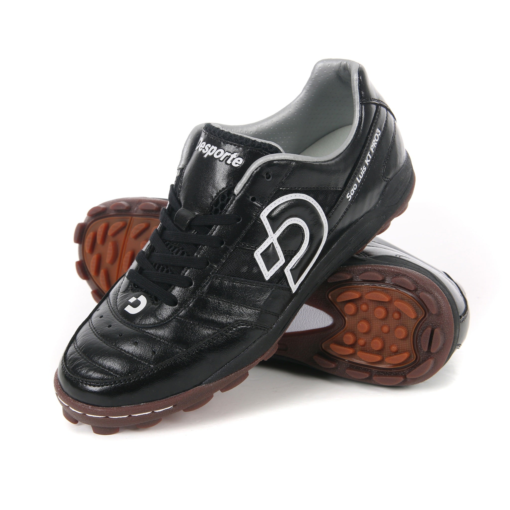 Desporte Sao Luis KT PRO3 black turf soccer shoes