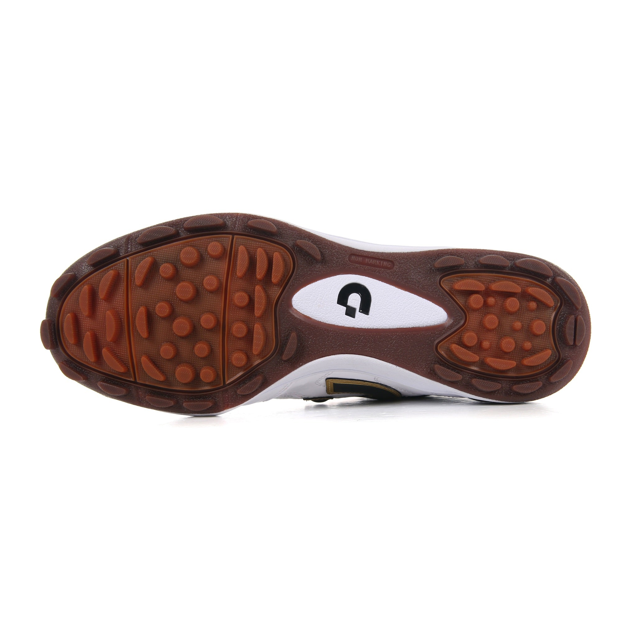 Turf Soccer Shoes, Tessa Light TF PRO3, White/Black/Gold | Desporte