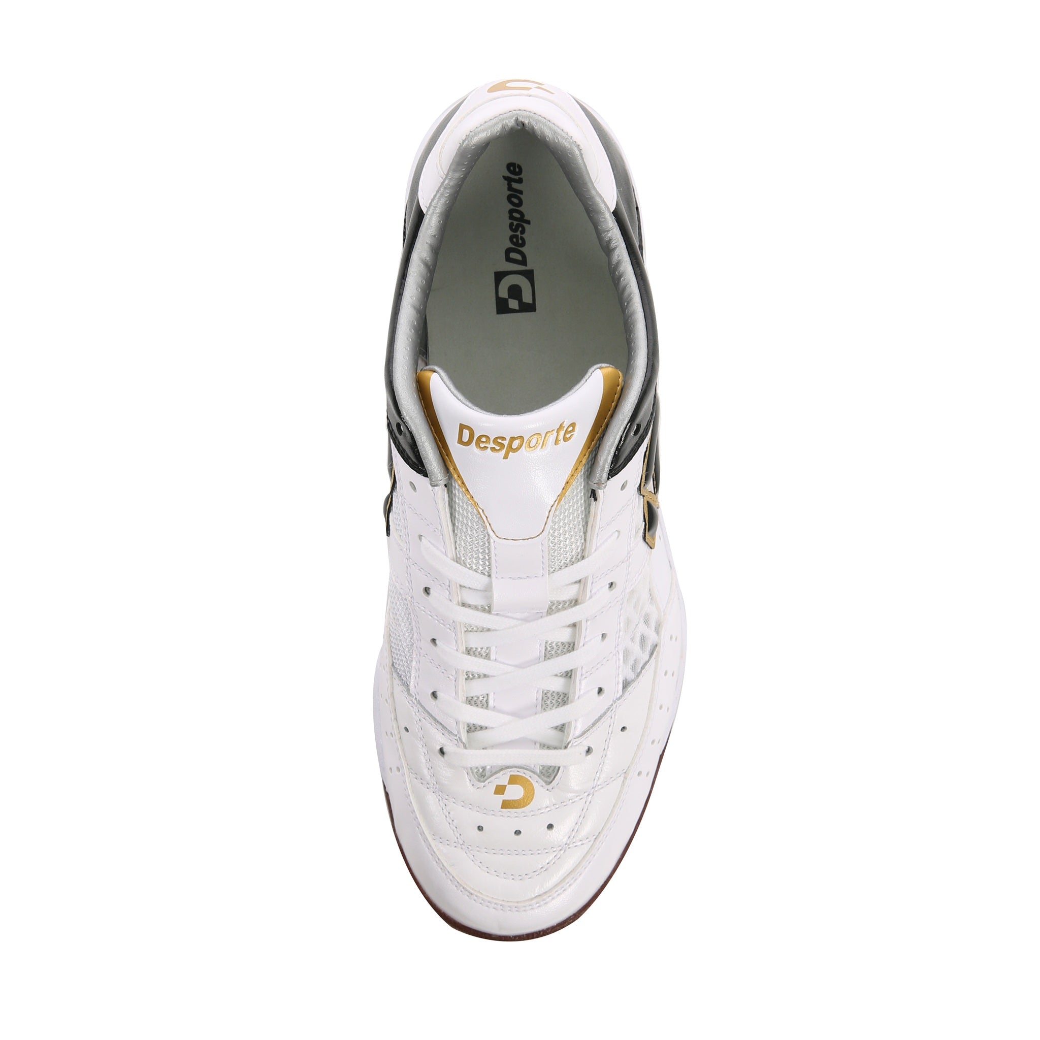 【新品未使用】デスポルチTessa Light TFPro3サッカー23.0cm Turf Soccer Shoes, Tessa Light TF PRO3, White/Black/Gold | Desporte