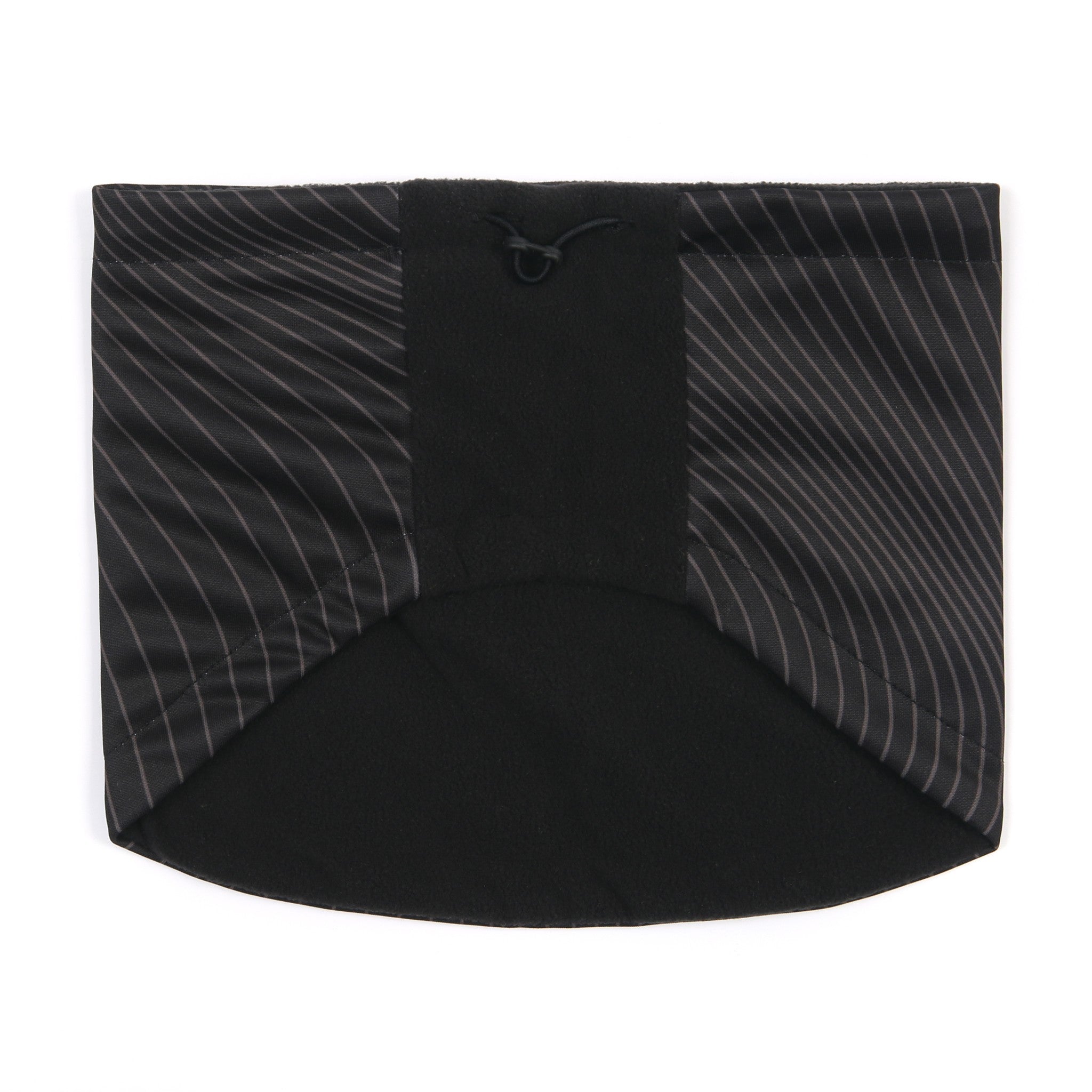 Desporte black fleece neckwarmer DSP-NW12 back view