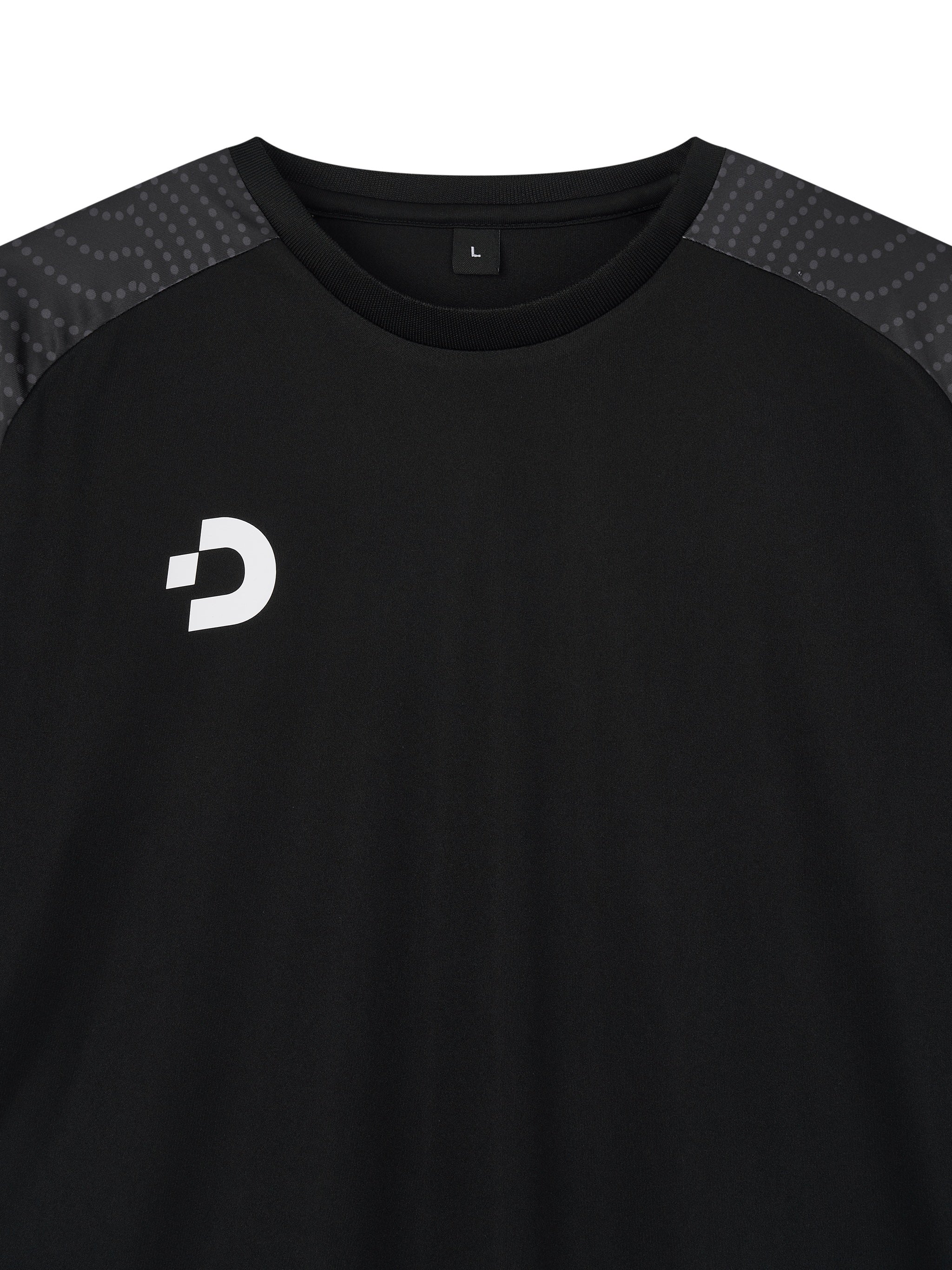 Desporte black futsal practice shirt DSP-BPS-40 logo