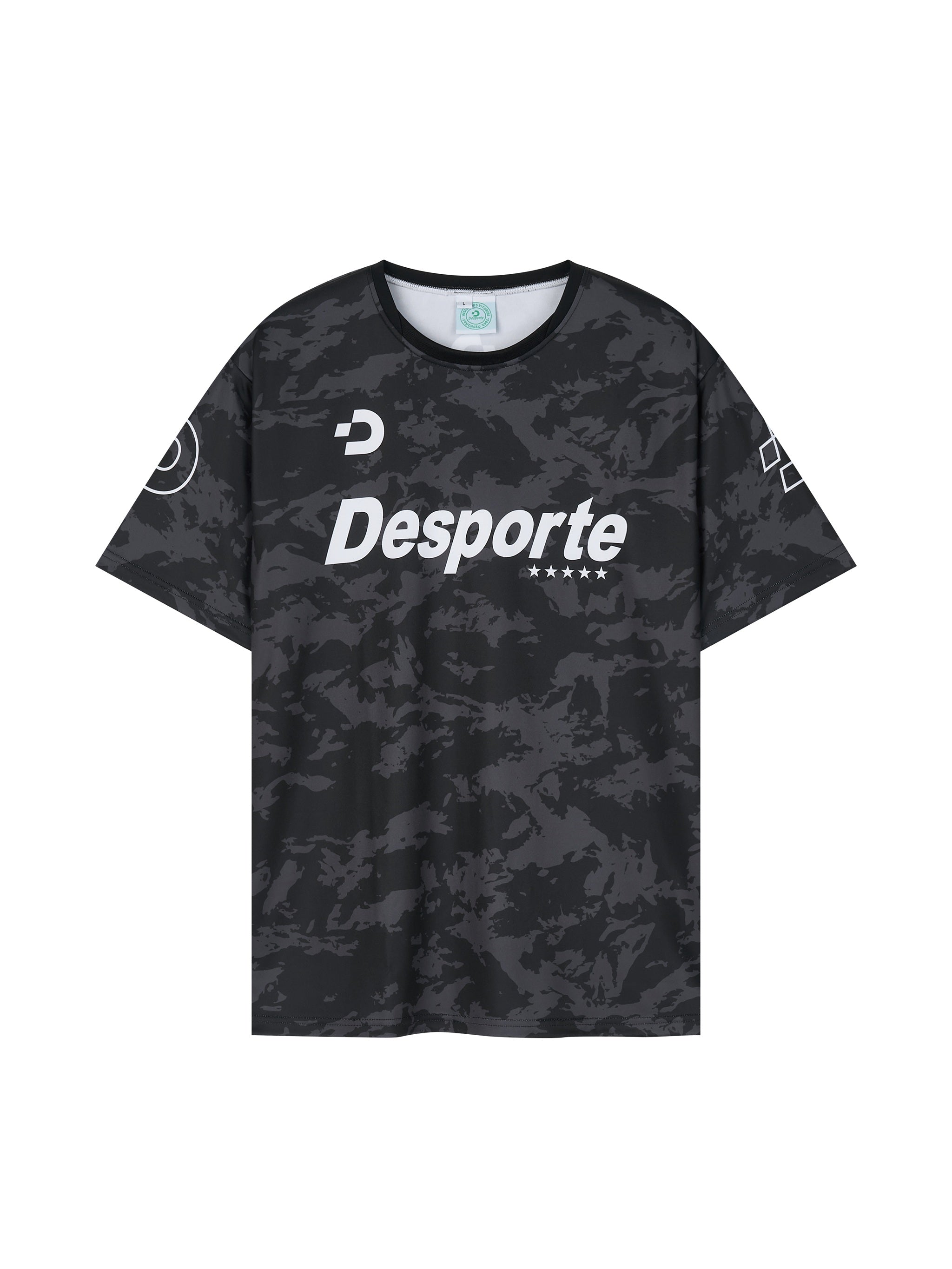 Desporte black gray futsal practice shirt DSP-BPS-41