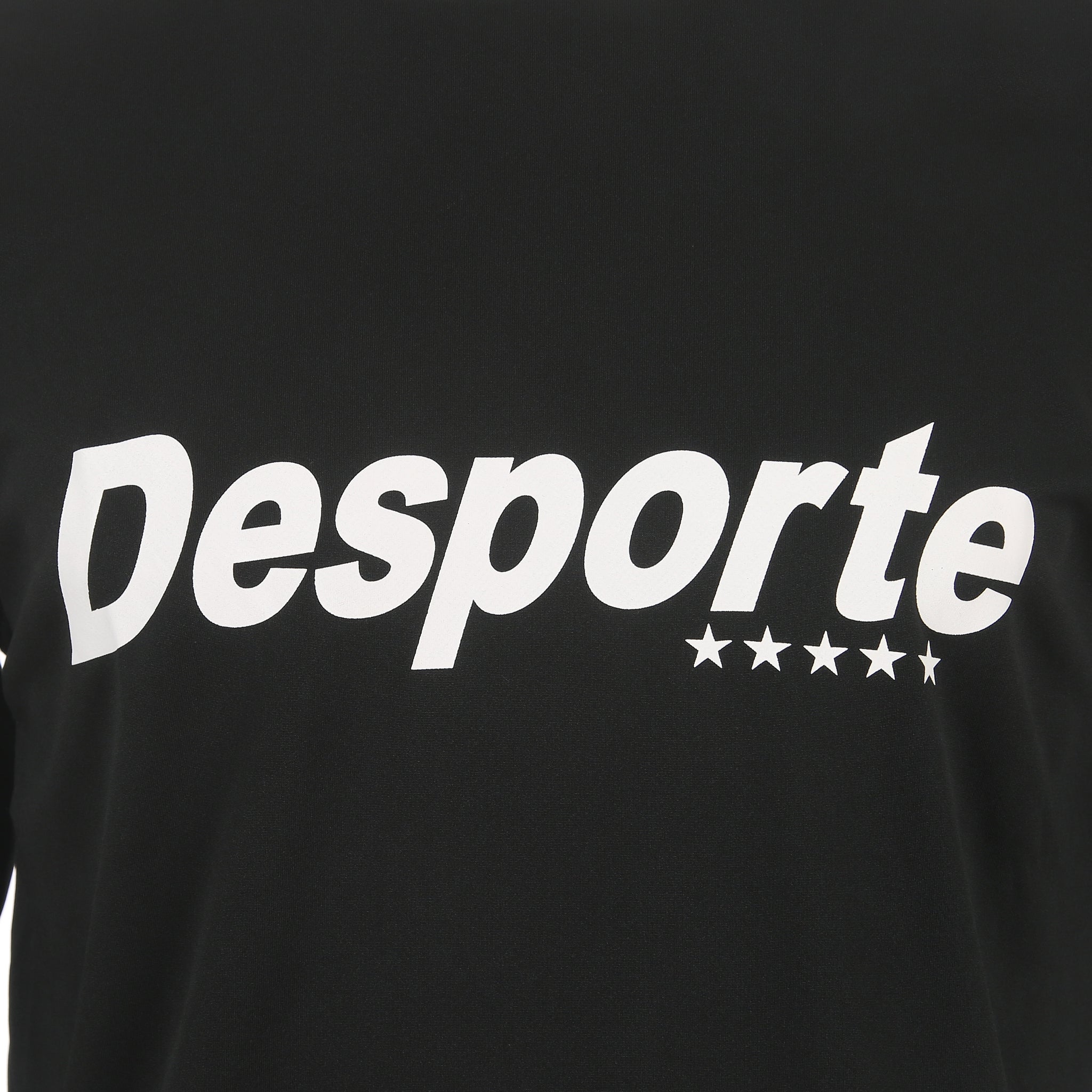 デスポルテ ブラック 長袖 ドライシャツ DSP-DT-04L 胸ロゴ