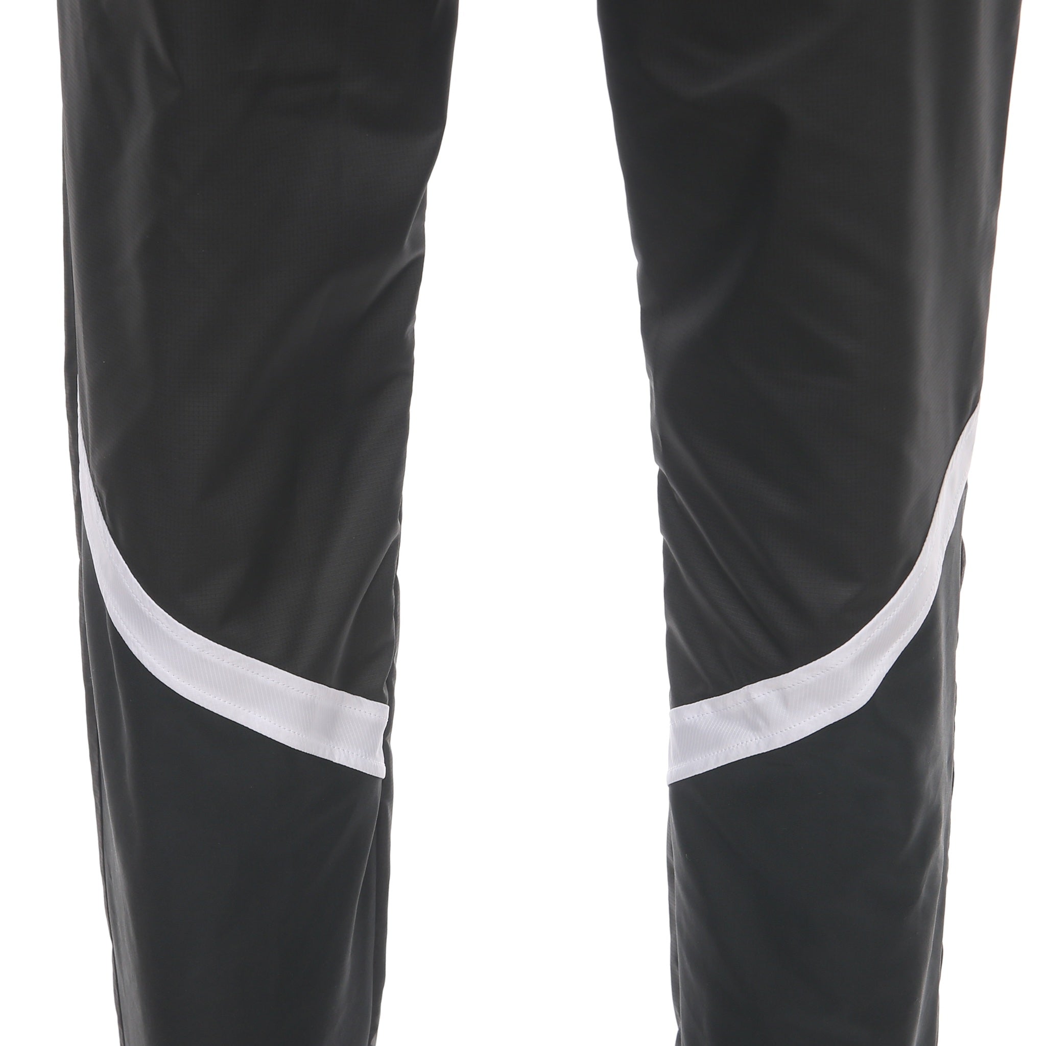 Desporte black windbreaker pants DSP-PP29SSL white stripes