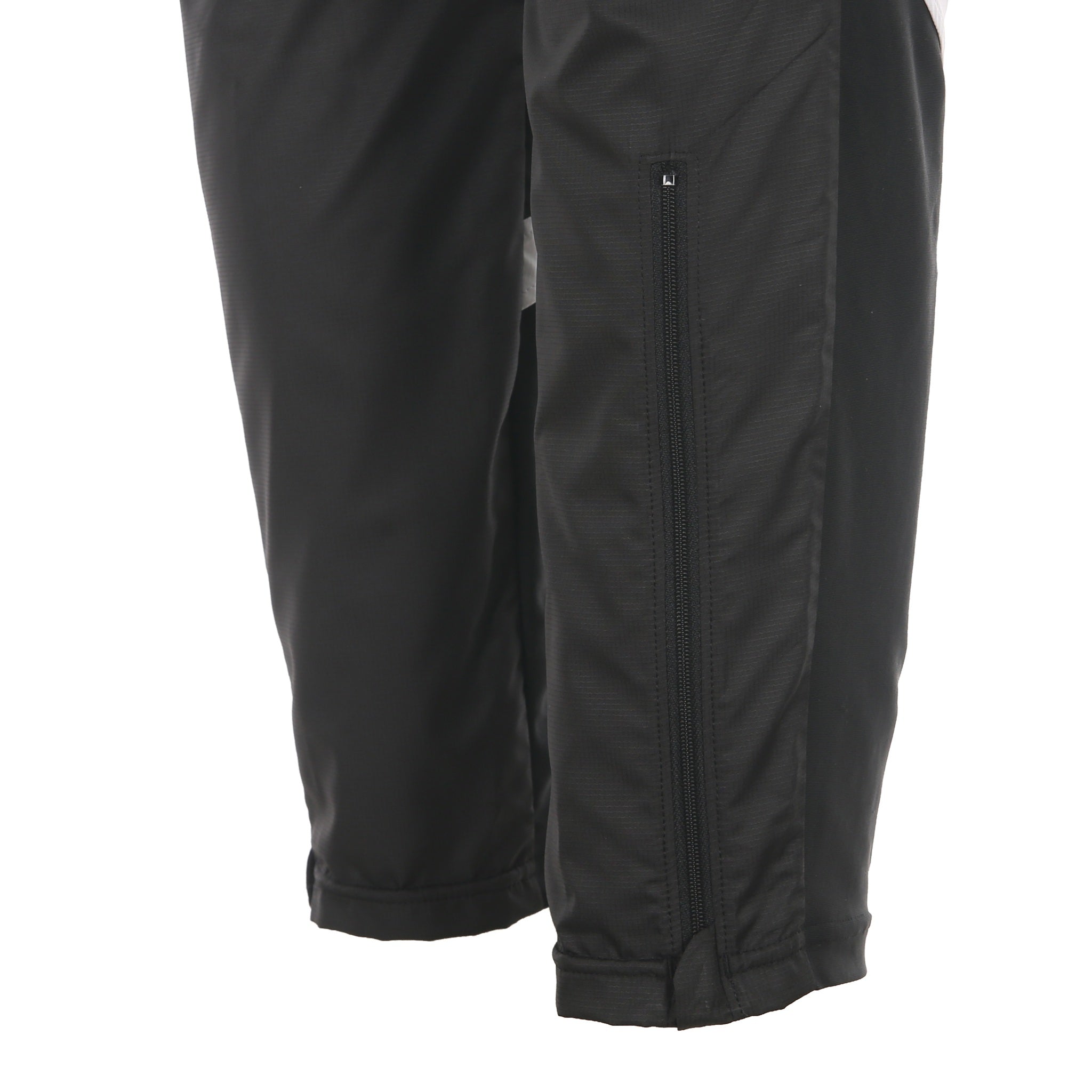 Desporte black windbreaker pants DSP-PP29SSL zippered lower legs