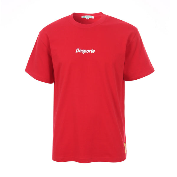 Desporte red 100% cotton t-shirt DSP-T49
