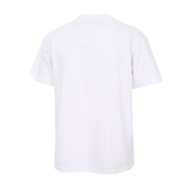 Desporte white 100% cotton t-shirt DSP-T49 back view