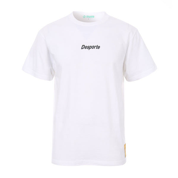 Desporte white 100% cotton t-shirt DSP-T49