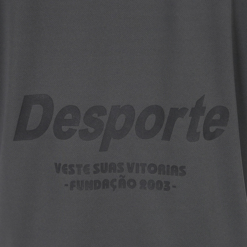 Desporte long sleeve dry shirt DSP-T51L-Dark Gray back logo